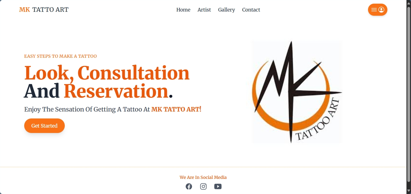 Tattoo Studio Reservation System